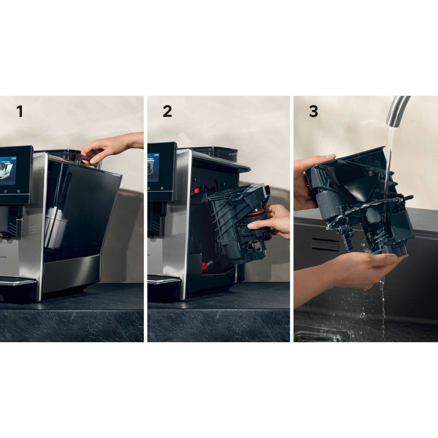 Máquina de Café Siemens TQ 903DZ3 EQ.9 Plus / Cor: Prata