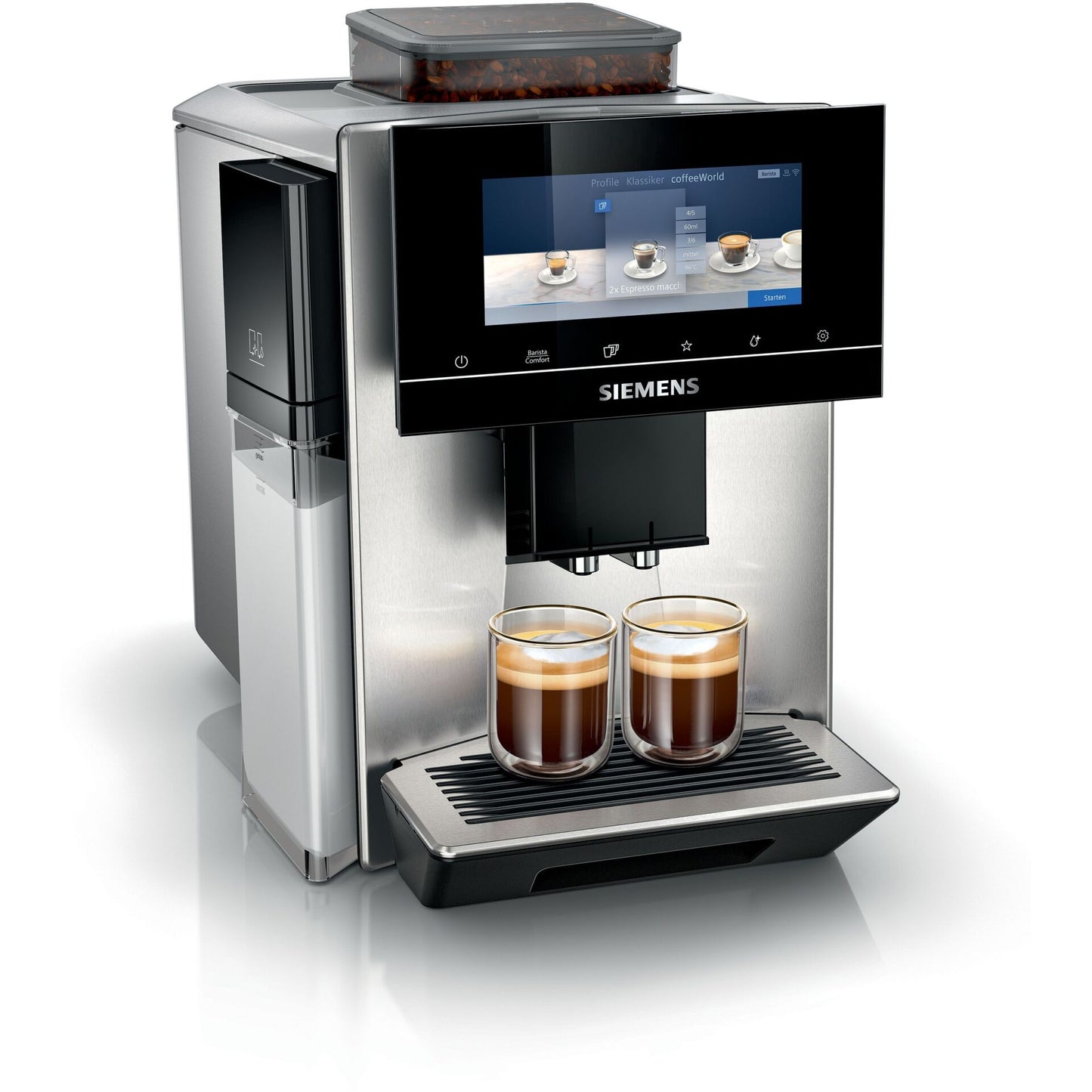 Máquina de Café Siemens TQ 903DZ3 EQ.9 Plus / Cor: Prata