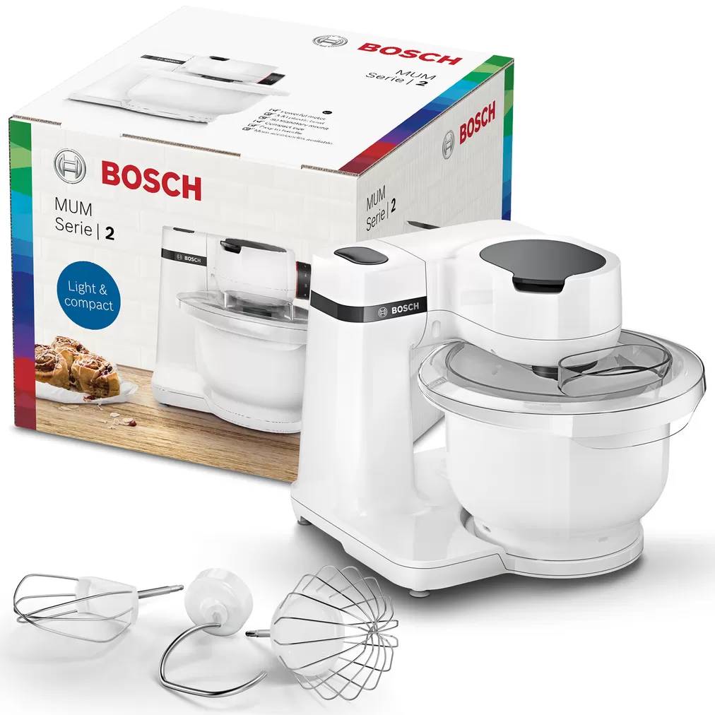 Batedeira de Cozinha Bosch MUMS2AW00 Branca Multifuncional 700W