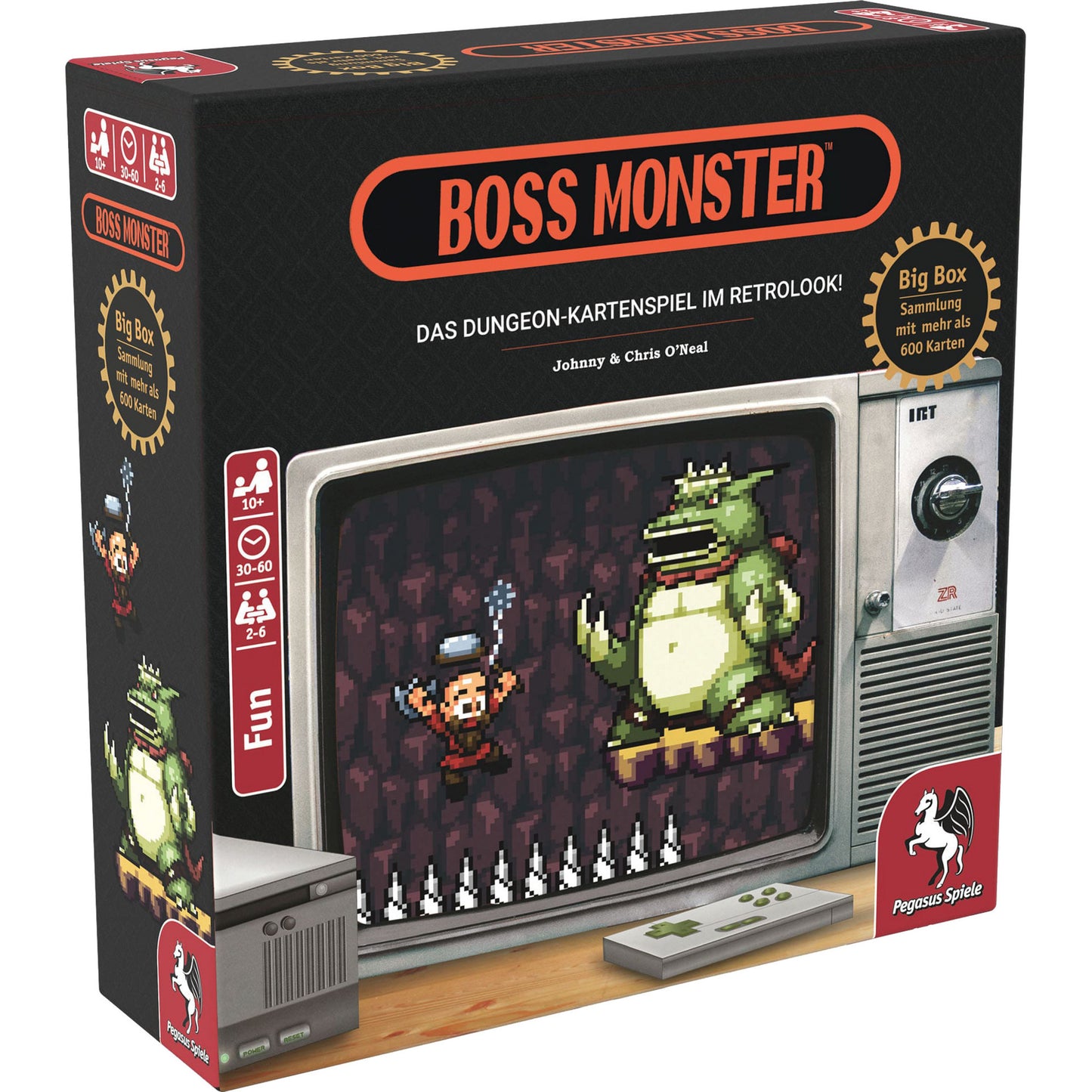 Jogo de Tabuleiro Pegasus Boss Monster Big Box Alemão 2-6 Jogadores