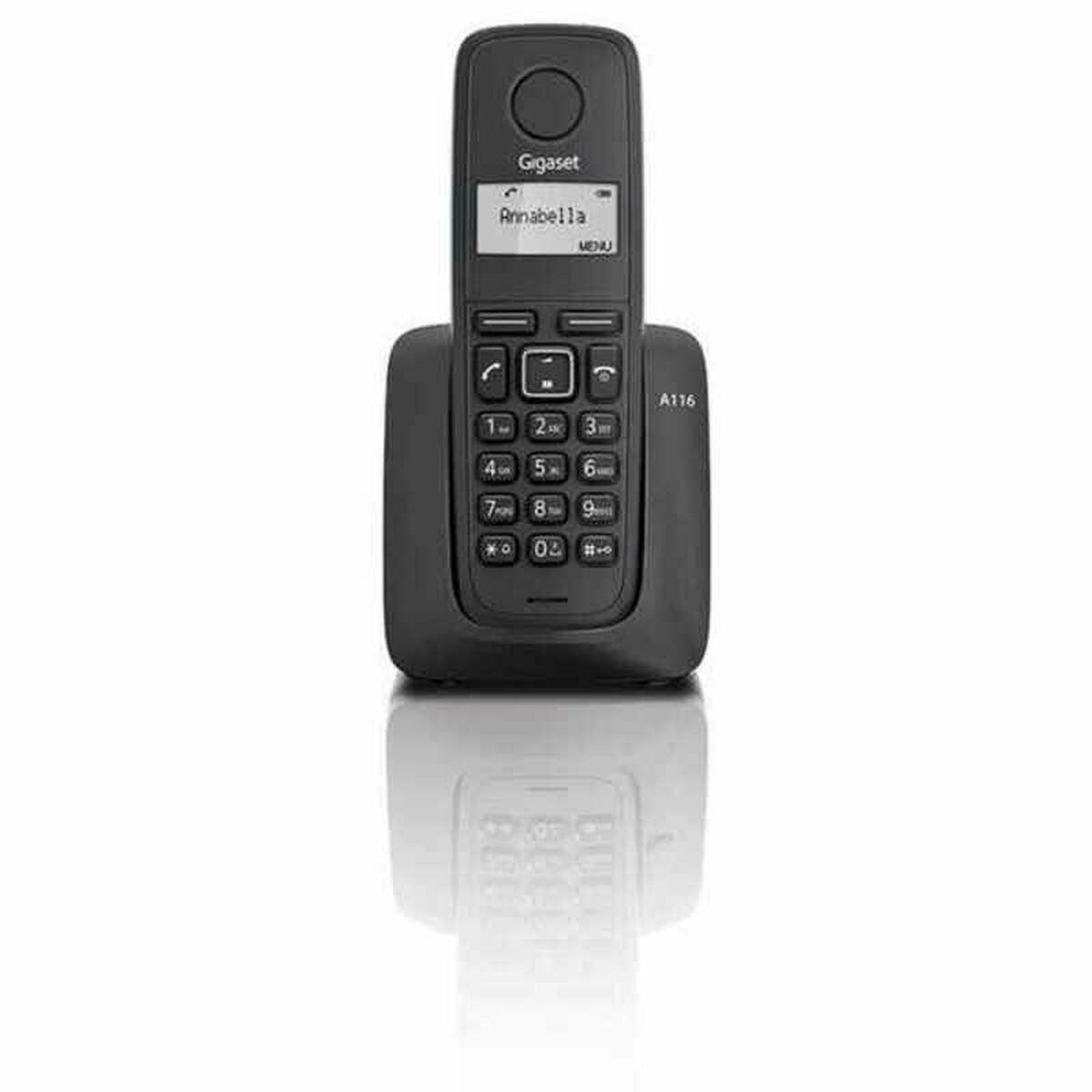 Telefone Fixo Sem Fios Siemens Gigaset A116 Preto