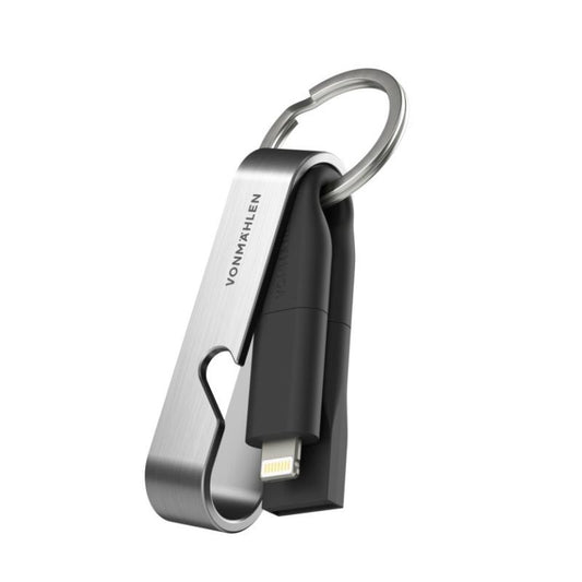 Cabo Adaptador 6 em 1 USB-C Lightning Inclui Abridor de Garrafas VONMÄHLEN