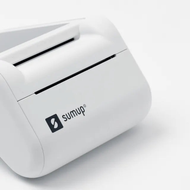 Terminal Pos SumUp Solo Bundle c/ Impressora e Cartão SIM Branco
