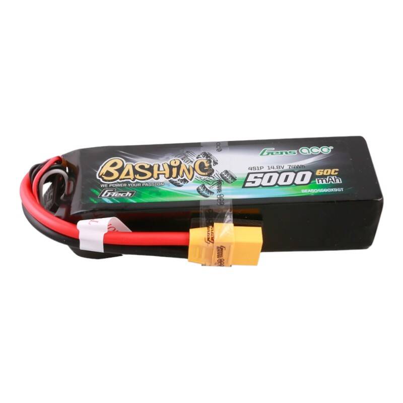Gens ace G-Tech 5000mAh 14.8V 4S1P 60C Lipo Battery Pack with XT90 Plug-Bashing Series_0
