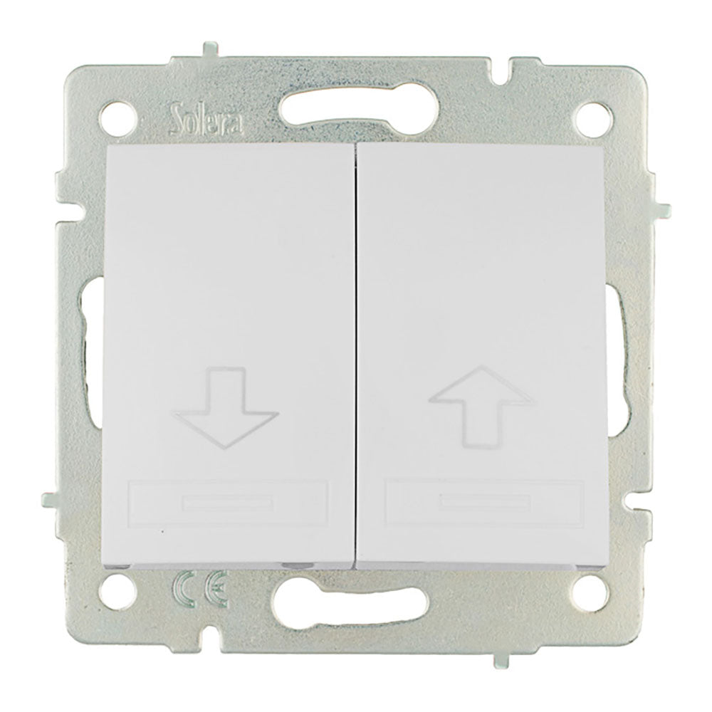 Botão para estores 10ax 250v série europa solera erp20qc_0