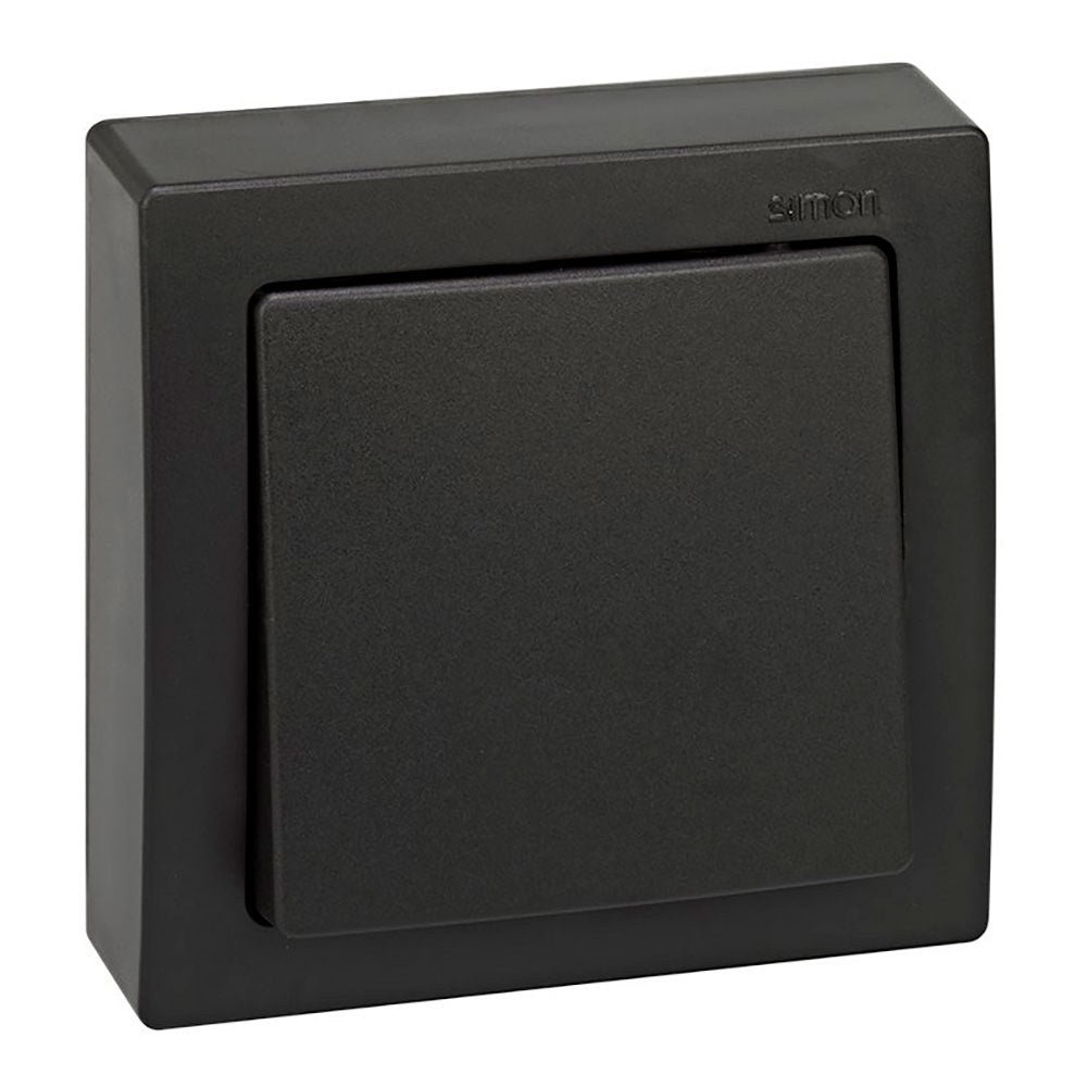 Interruptor de montagem em superfÃcie 10 ax 250 v~, ip20, série simon 73 loft, grafite, retratilado_0