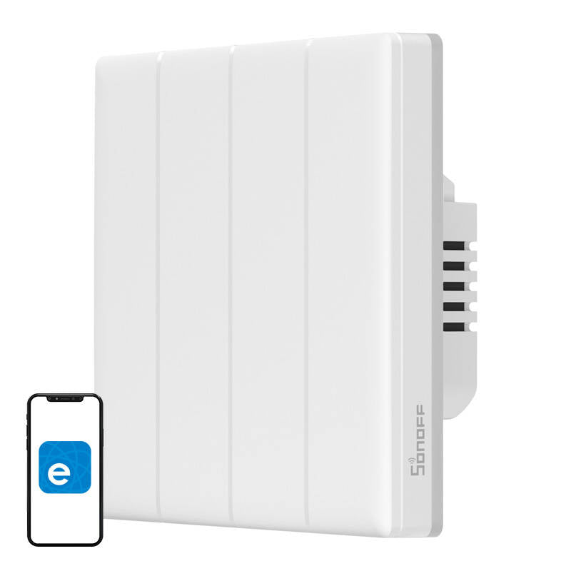 Smart Wi-Fi Touch Wall Switch Sonoff TX T5 4C (4-channel)_0