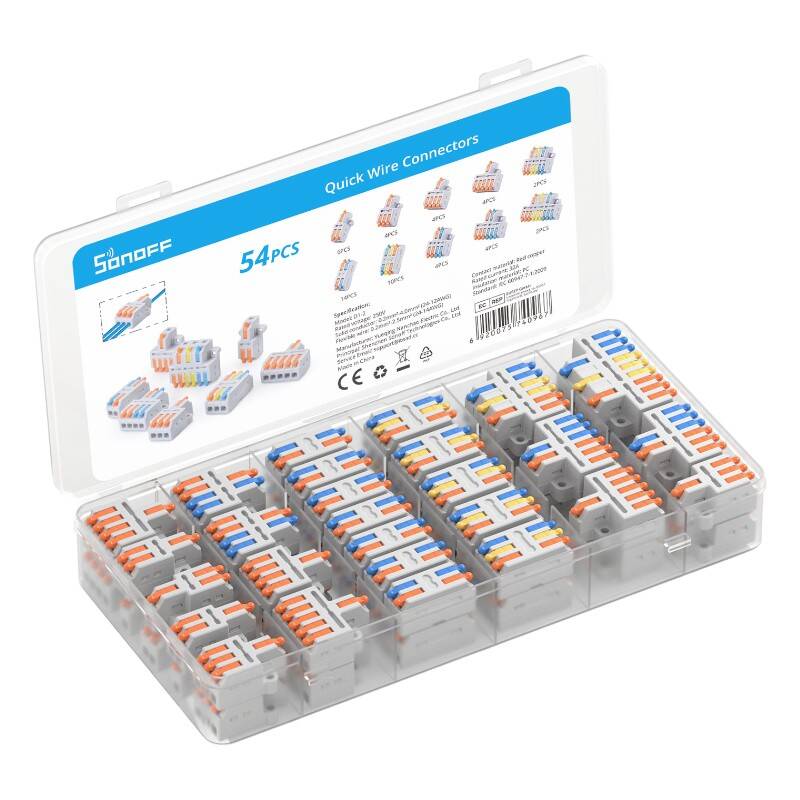 Wire Splicing Connector pack Sonoff (54 pcs)_0