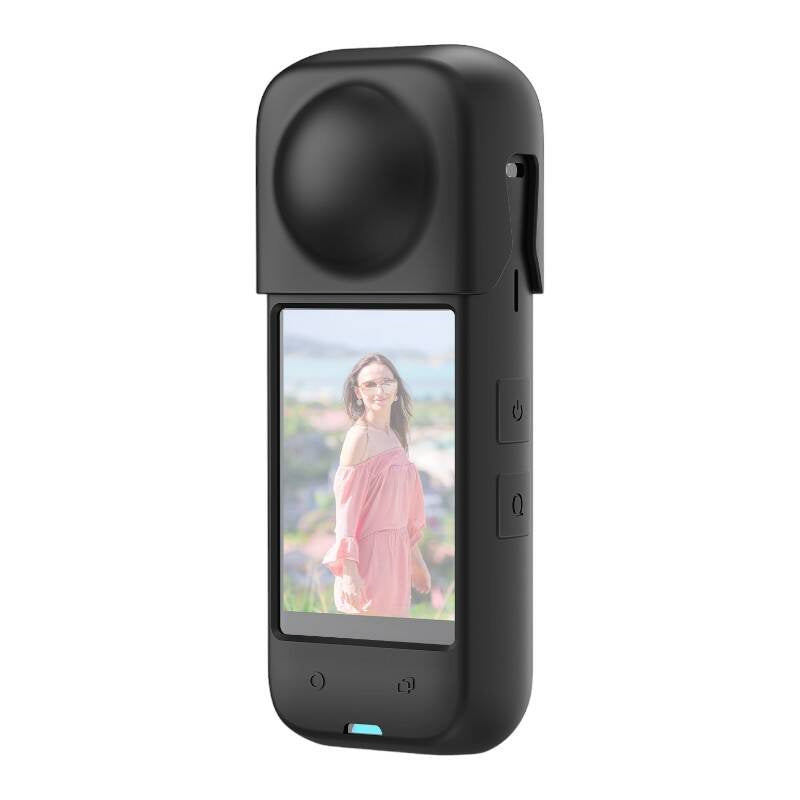 Silicone protective case PULUZ for Insta360 X4 (black)_0
