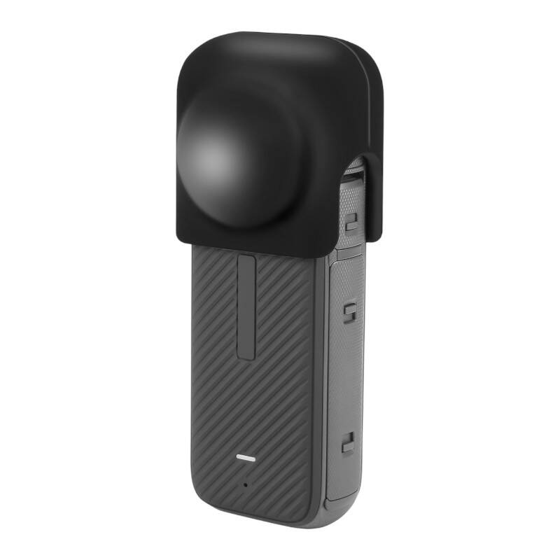 Silicone lens cover PULUZ for Insta360 X4 (black)_3