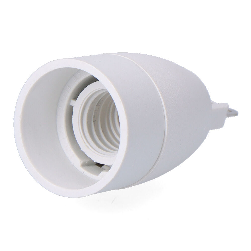 Conversor de g9 a e14, 2 a 230 v, branco, ø30 x 57 mm (embalado em pelÃcula)_0