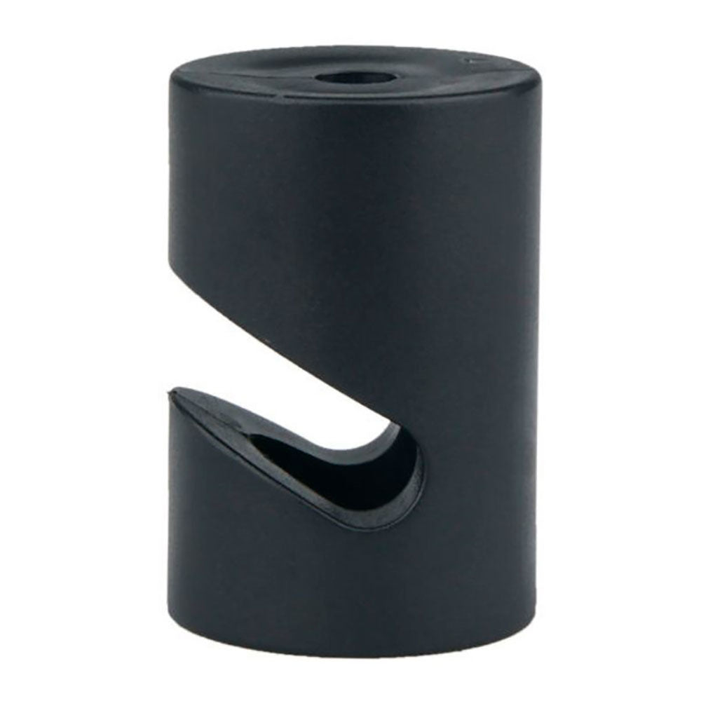 Suporte de plástico, cilÃndrico em formato de v, preto, 5 unidades_0