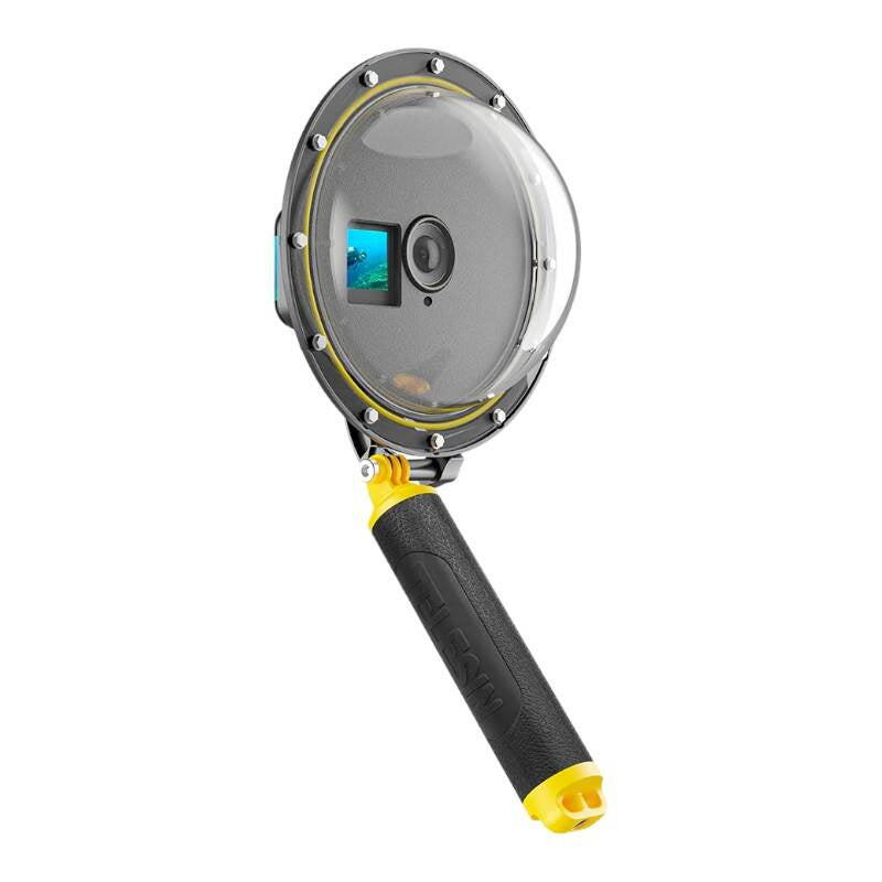 Waterpoof dome port Telesin for DJI Action 4 / 3_1
