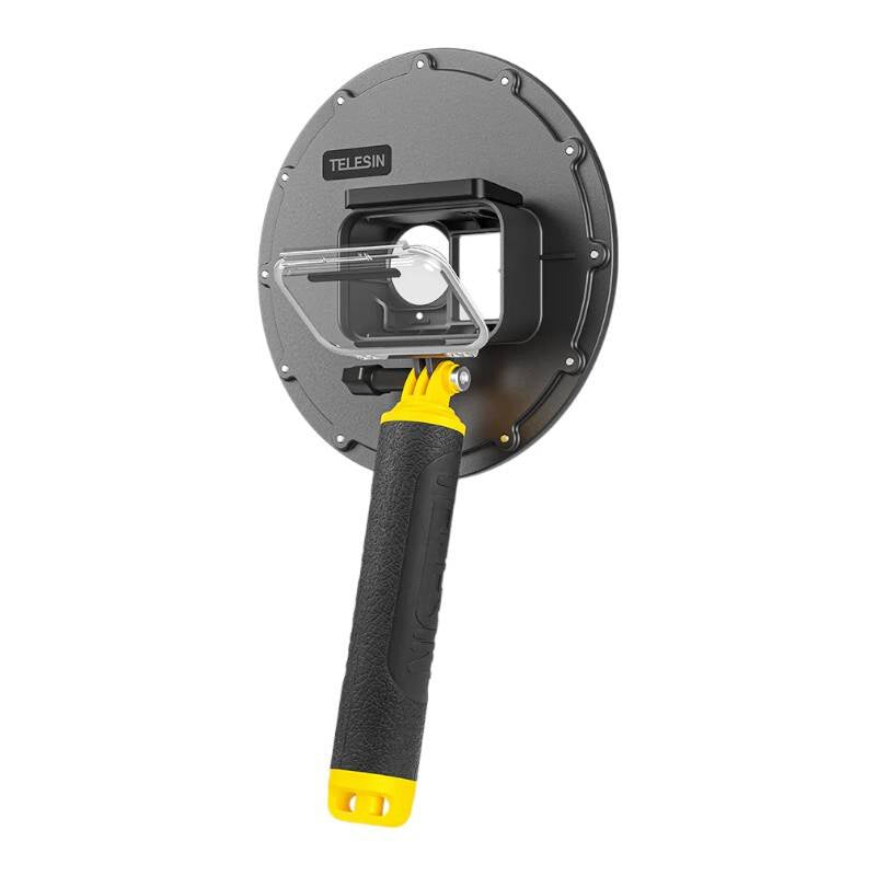 Waterpoof dome port Telesin for DJI Action 4 / 3_5