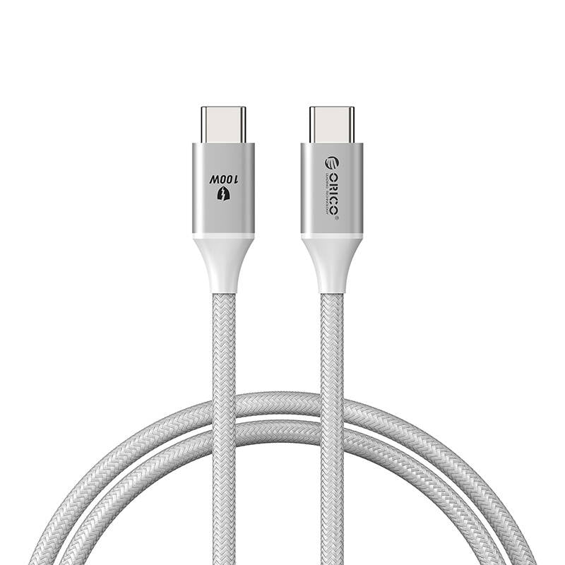 Orico Charging Cable 100W USB-C to C - white_0