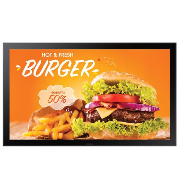 Samsung LH24OHBEBGBXEN pantalla de señalización Pantalla plana para señalización digital 61 cm (24") IPS Wifi 1500 cd / m² Full HD Negro Tizen 6.5_1