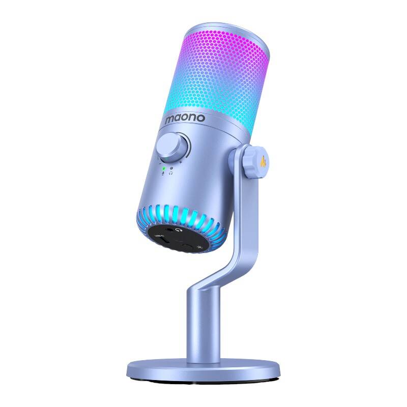 Maono DM30RGB Microphone Purple_0