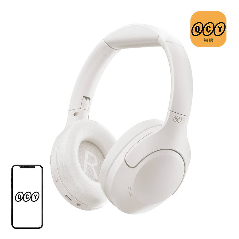 Wireless Headphones QCY H3 lite, ANC (white)_0