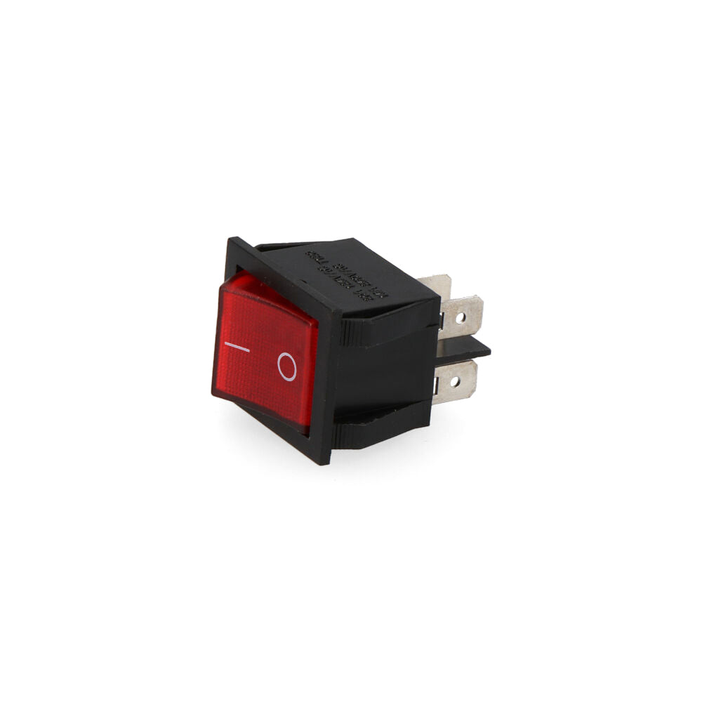 Substituição do interruptor luminoso vermelho encastrar 4 pinos_0