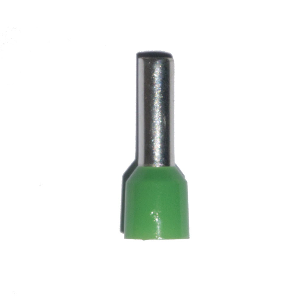 Ponteira isolada 06,00 mm², verde, 100 unidades_0