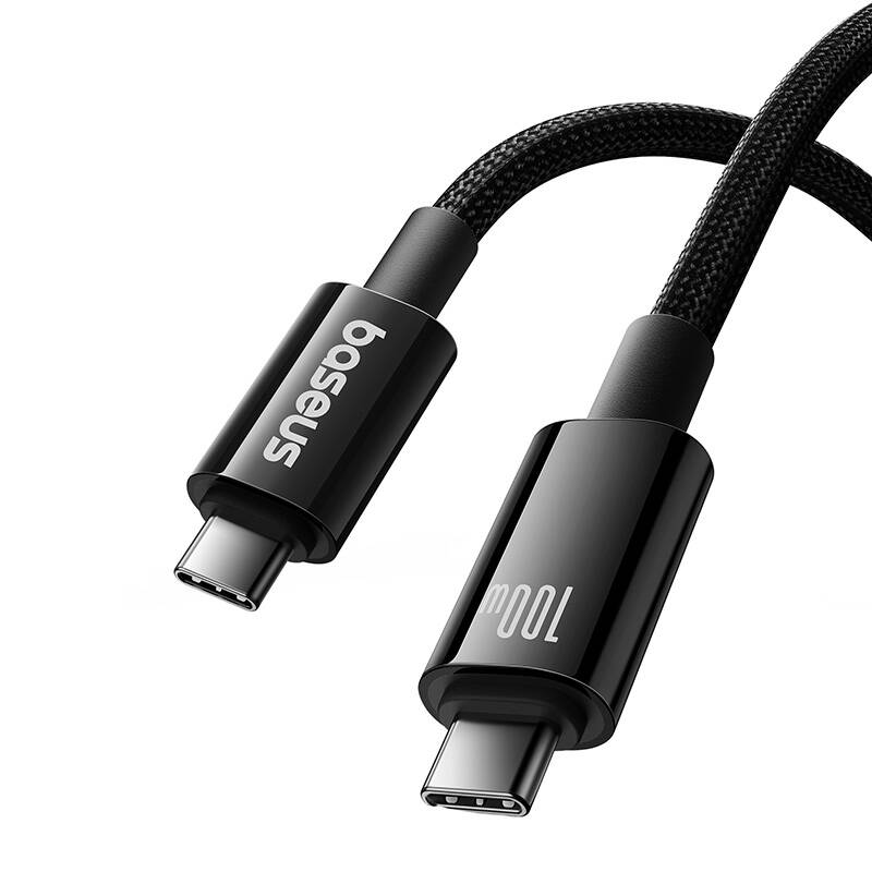 Baseus Tungsten Gold USB-C 3.2 / USB-C 3.2 cable 100W 4K 60Hz 1.5m - black_11