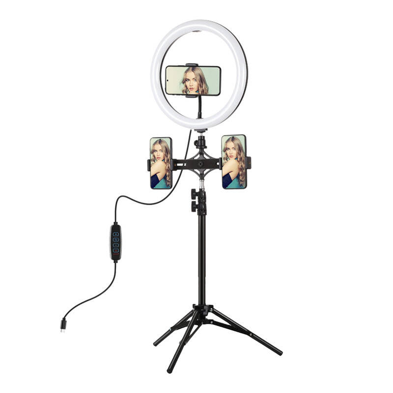 Ring light PULUZ with tripod and phone holder PKT3099B_0