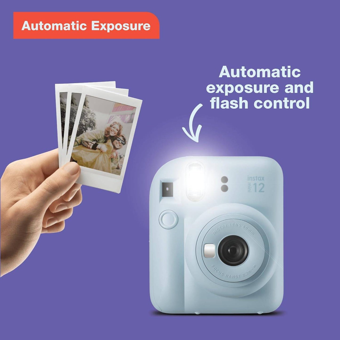 Câmara Fujifilm Instax Mini 12 / Cor Lilac-Purple