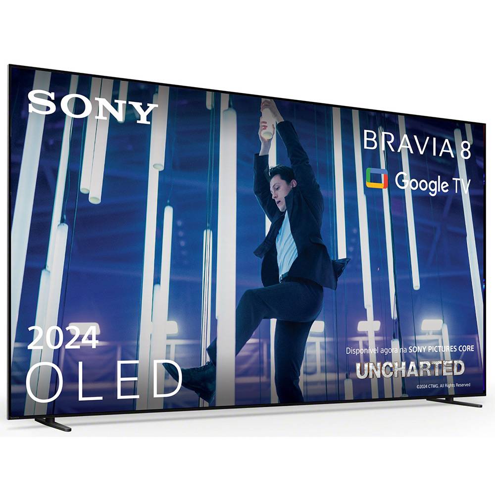 Televisão Smart TV Sony Bravia XR Série XR80 (2024) 77"/195,6cm OLED 4K UHD Google TV