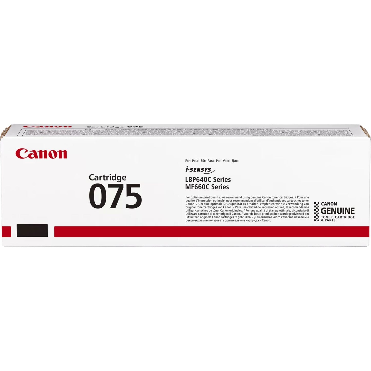 Toner Canon 075 H Magenta 2500 Páginas