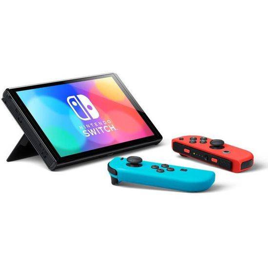 Nintendo Switch OLED 64GB Neon Azul / Vermelha