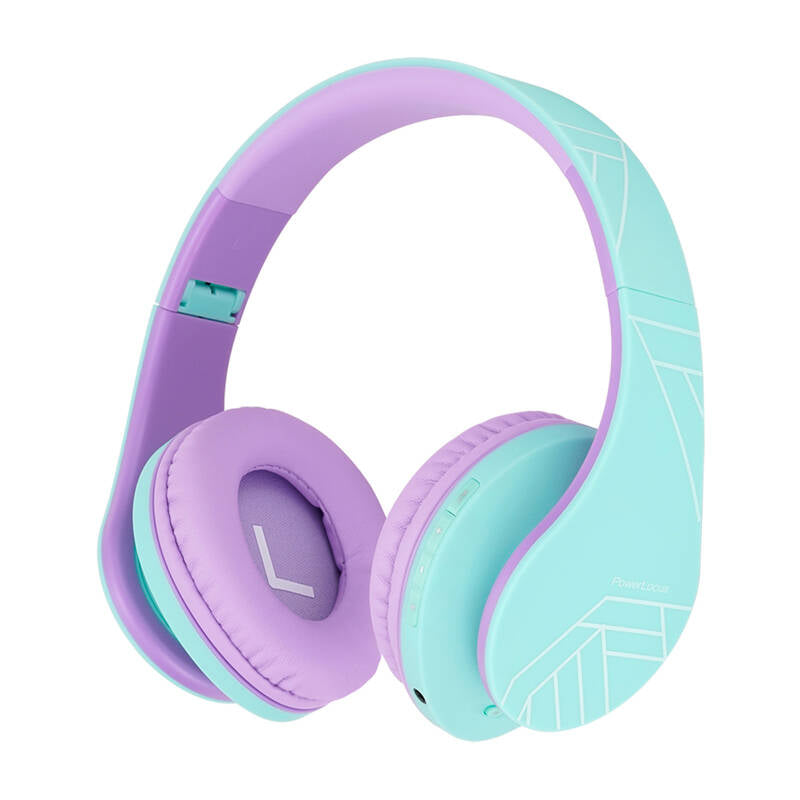 Wireless Headphones for kids PowerLocus P2 (blue-purple)_0