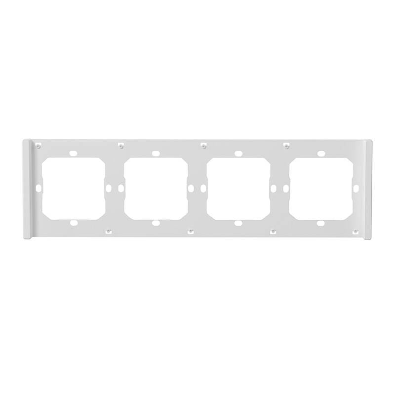 Frame for M5 80 smart wall switch 4-way quadruple SONOFF M5-4C-80-FW (white)_0