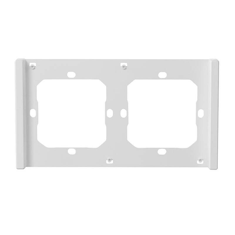 Frame for M5 80 smart wall switch 2-way double SONOFF M5-2C-80-FW (white)_0