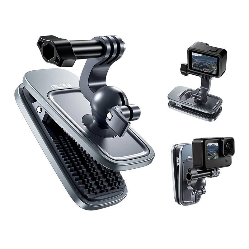 Universal Magnetic Clip TELESIN for Action Cameras_4