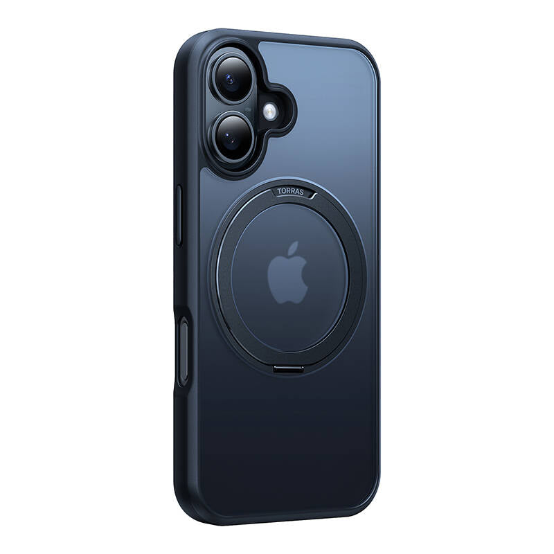 Torras Ostand Pro Case for iPhone 16 (Black)_1