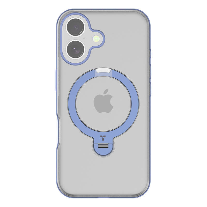 Torras Ostand Spin Case for iPhone 16 (Blue)_0