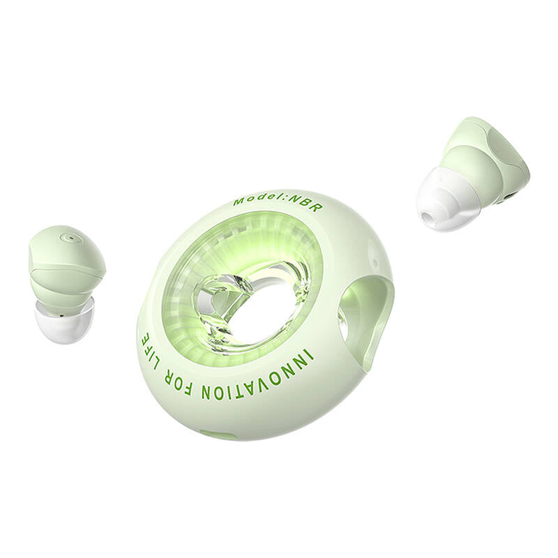 Auriculares Bluetooth Vention NBRG0 con estuche de carga/ Autonomía 6h/ Verdes_2
