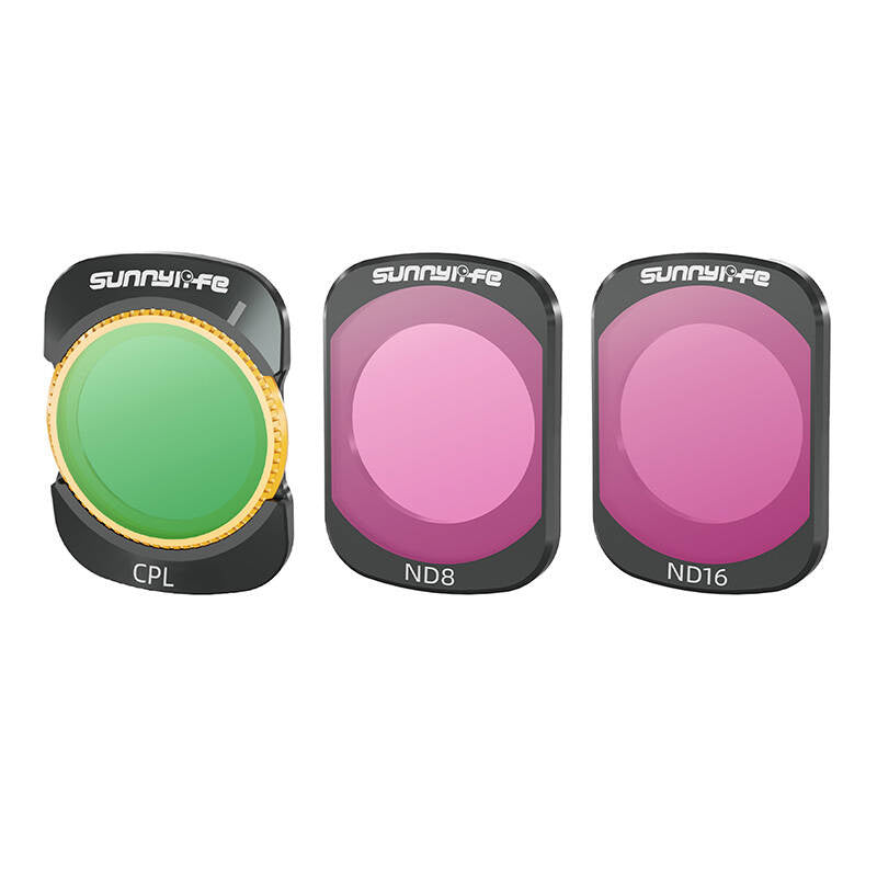 Lens Filters CPL, ND8, ND16 Sunnylife for DJI Osmo Pocket 3_0