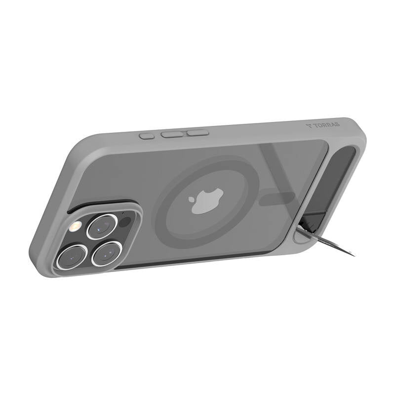Etui Torras Pstand Series dla iPhone 16 ProMax (Szare)_1