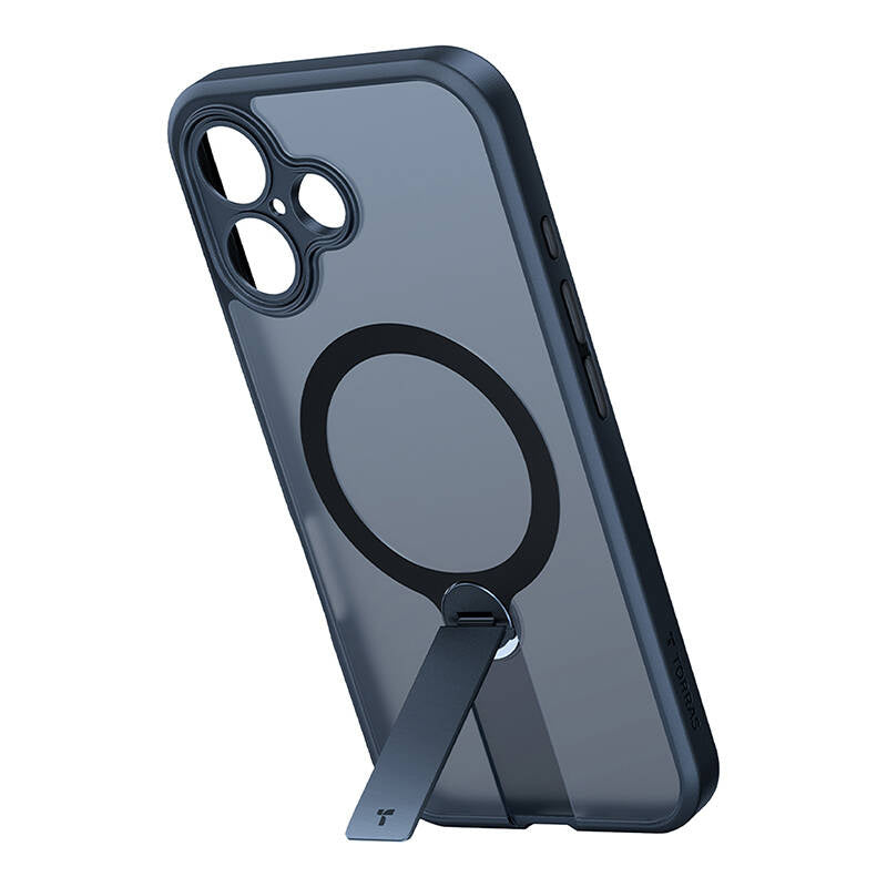 Torras Pstand Spin Case for iPhone 16 (Black)_1