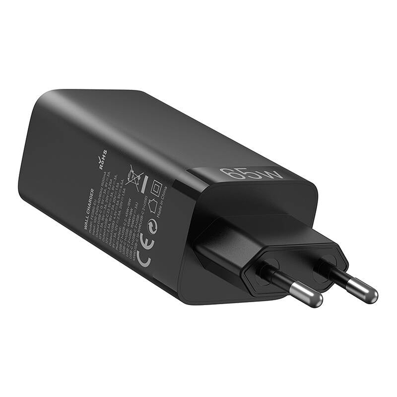 Vention FEDB0-EU 2xUSB-C 1xUSB-A 65W/30W/30W GaN network charger (black)_1