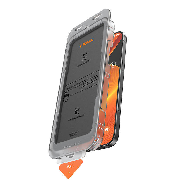Torras Install Master Privacy Glass for iPhone 16 ProMax_2