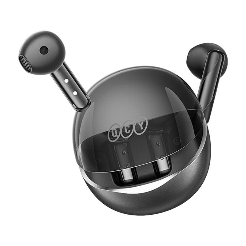 Earphones TWS QCY AilyBuds Clear T32 (black)_2