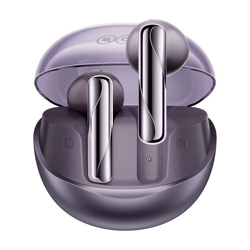 Earphones TWS QCY AilyBuds Clear T32 (purple)_1