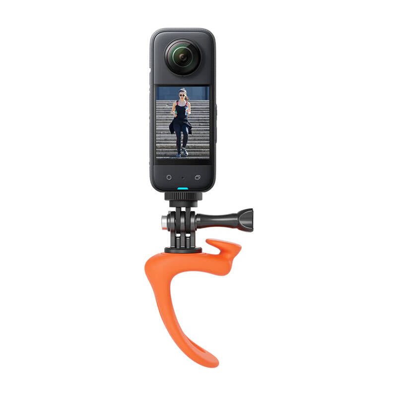 Telesin multifunctional silicone mount for sports cameras (orange)_1