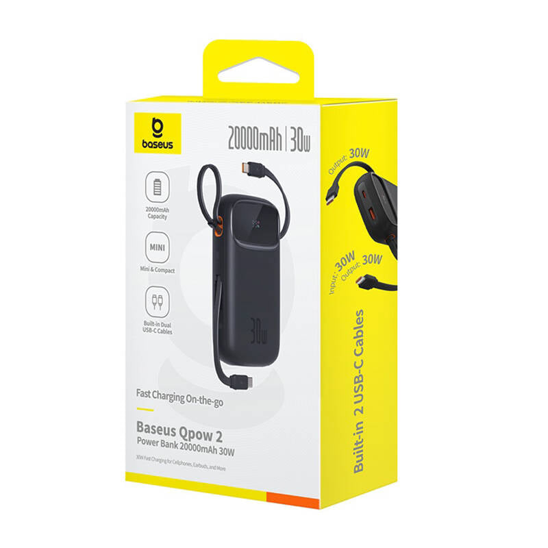 Powerbank Baseus QPow 2 20000mAh 30W 2xUSB-C (black)_6
