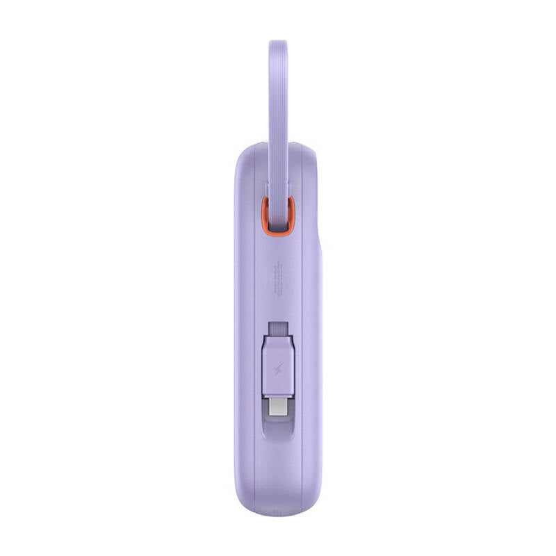 Baseus QPow 2 30W 10000mAh Power Bank with Built-in USB-C Cables - Purple_11