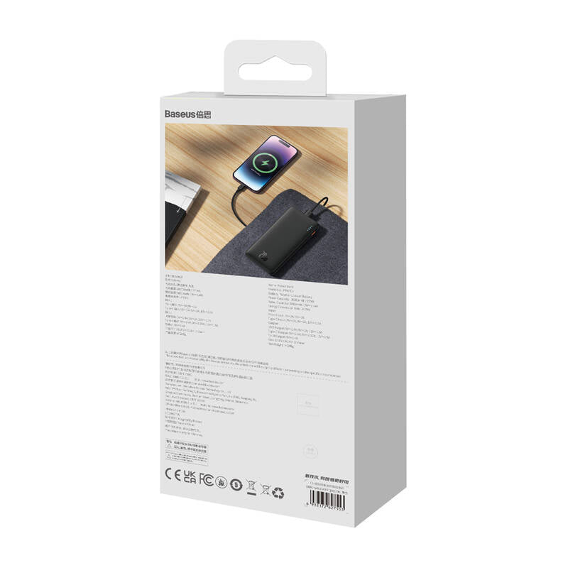 Baseus Airpow 20W 10000mAh Power Bank with Baseus Simple Series USB-A - USB-C 30cm Cable - Black_15
