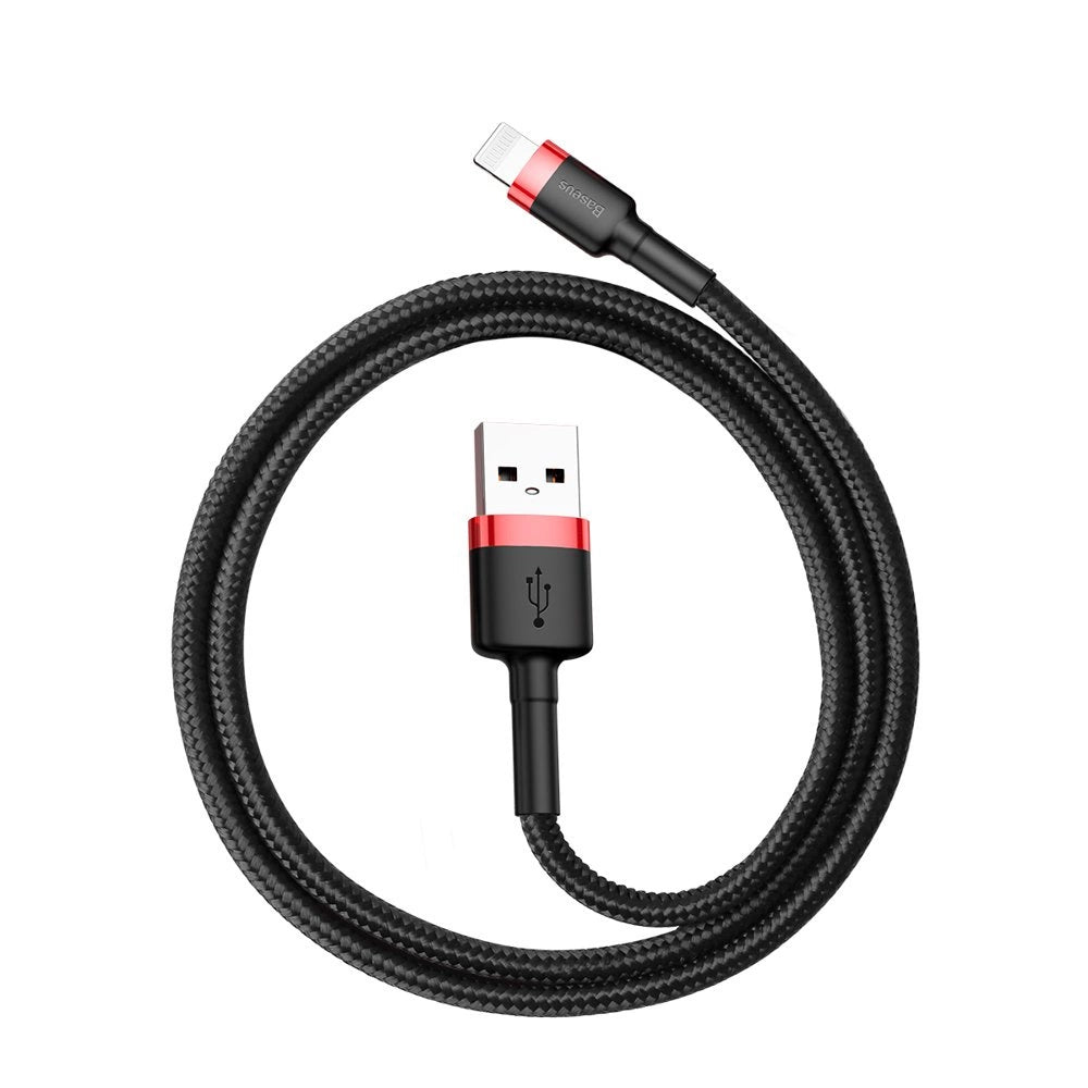 Baseus Cafule USB-A / Lightning 2.4A QC 3.0 cable 0.5 m - black and red_10