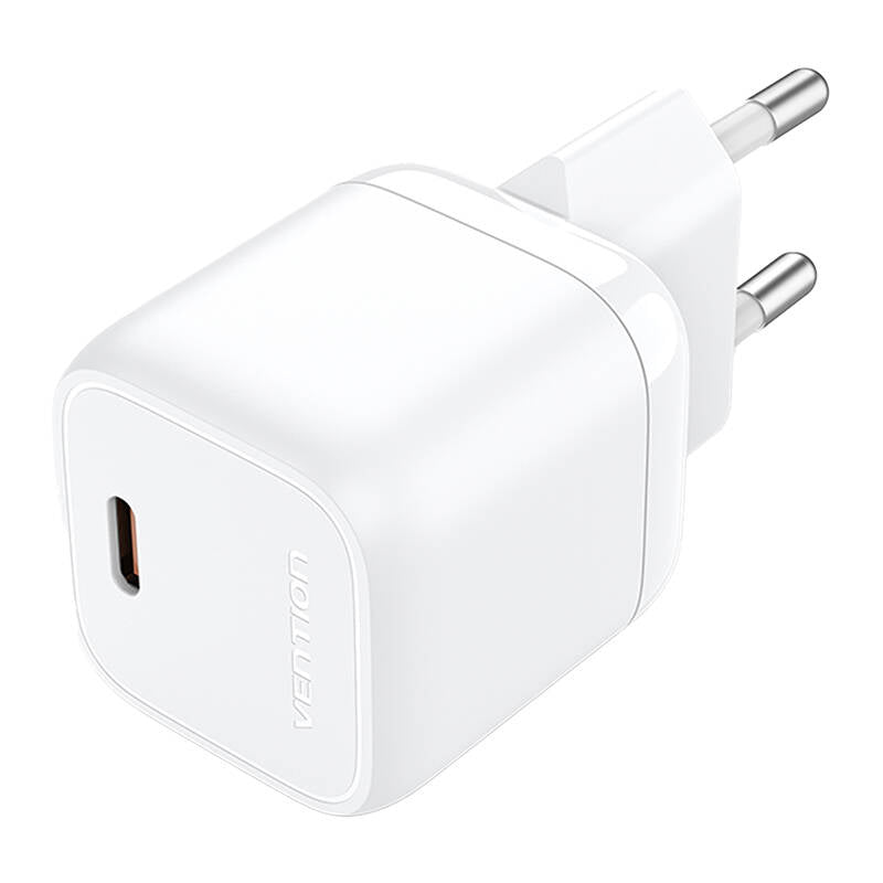Vention FAKW0-EU USB-C GaN power charger (30W) (white)_0